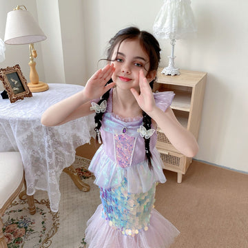 Sea Princess sparkling Mermaid Sequins dress - MiniClosetCo