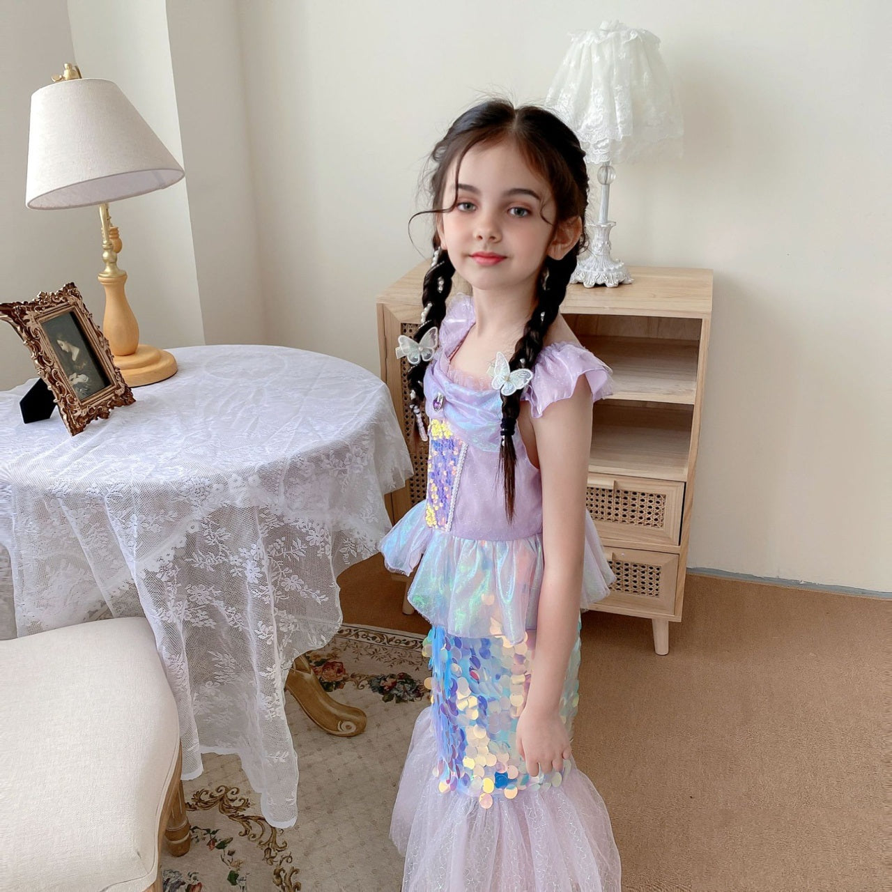 Sea Princess sparkling Mermaid Sequins dress - MiniClosetCo