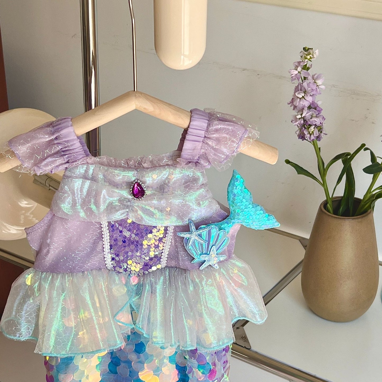 Sea Princess sparkling Mermaid Sequins dress - MiniClosetCo