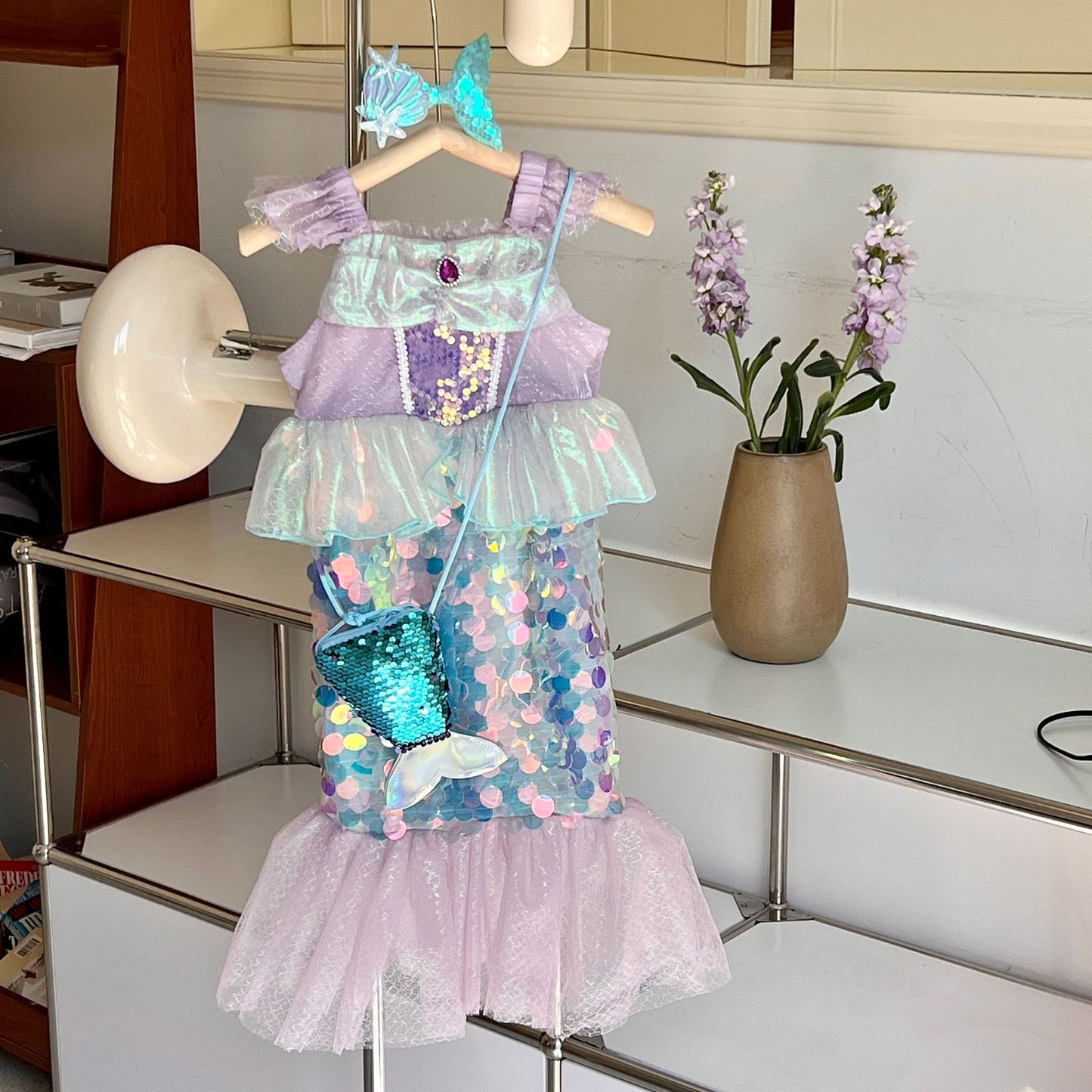 Sea Princess sparkling Mermaid  Sequins dress - MiniClosetCo