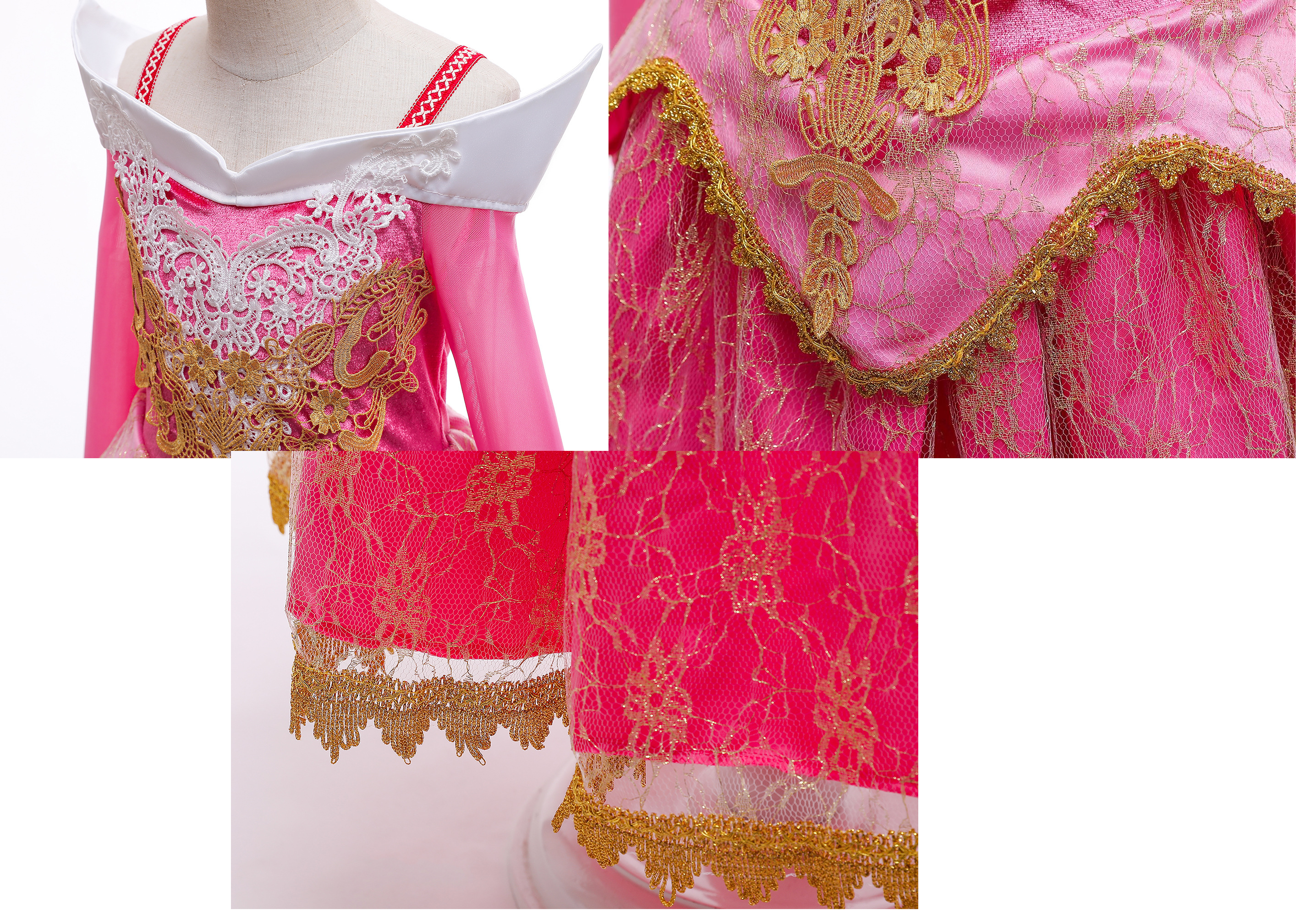 Fairytale-Inspired Pink Dress for Girls - Velvet Top & Tulle Skirt - MiniClosetCo