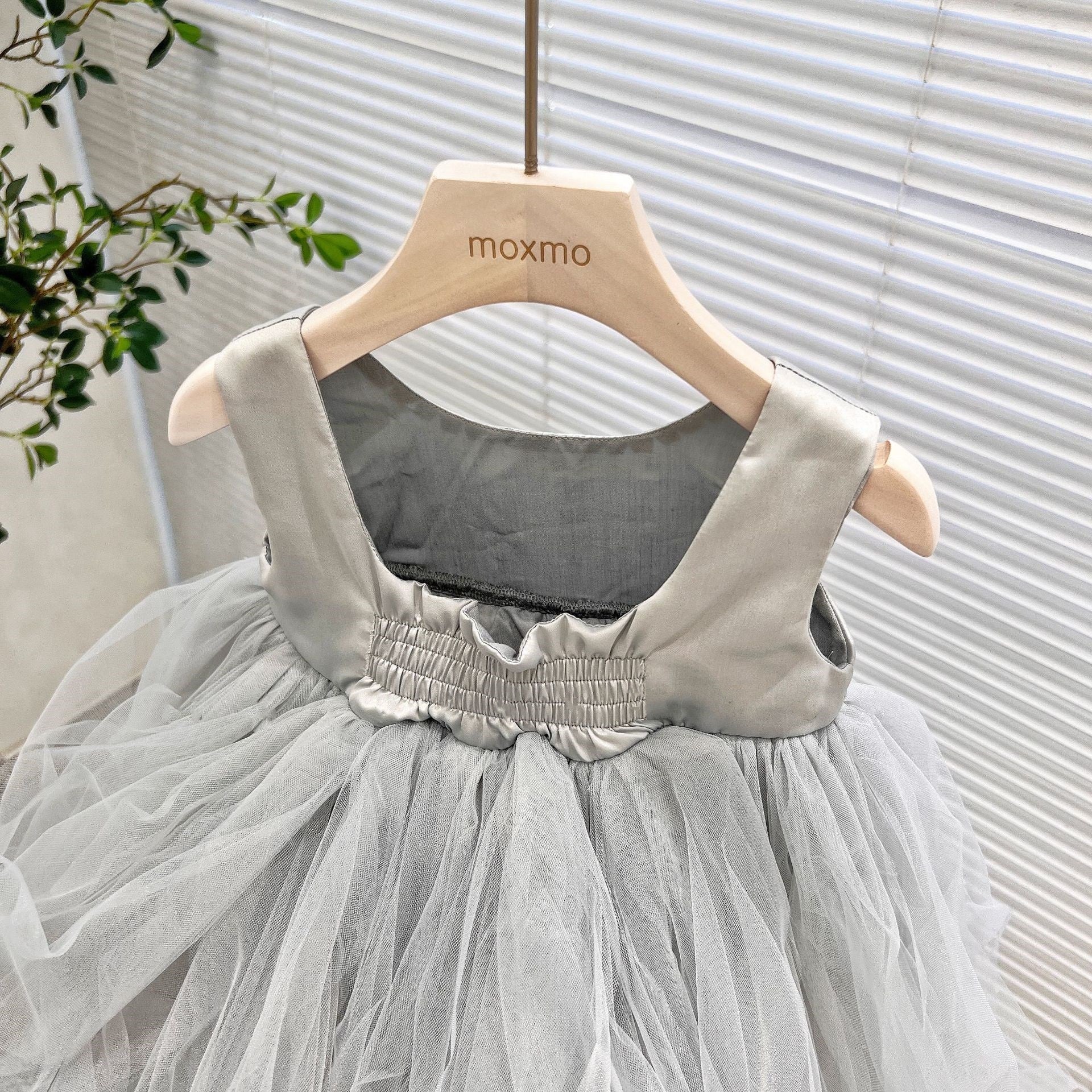 Sleeveless Tulle  Dress  For Kids Girls Toddlers Flower Girl Party Wedding Dress Gowns - MiniClosetCo