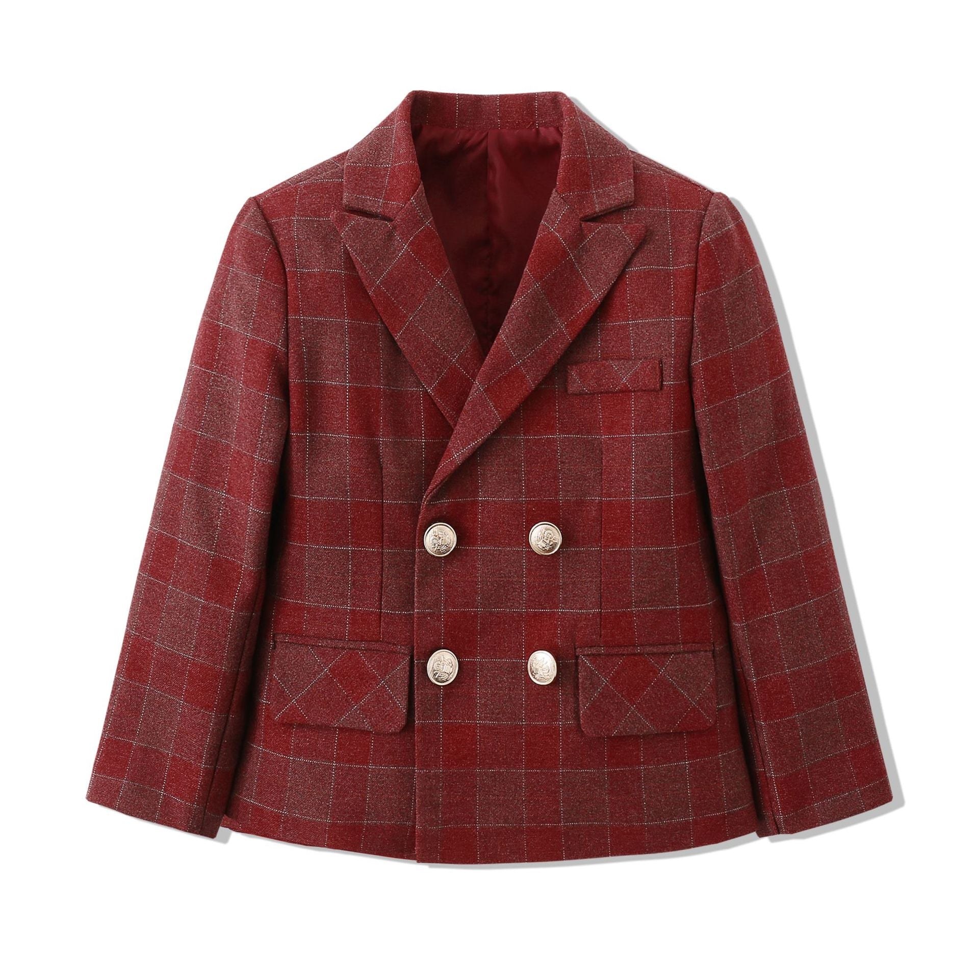 Ensemble 5 pièces pour garçon : veste, gilet, chemise, pantalon, nœud papillon