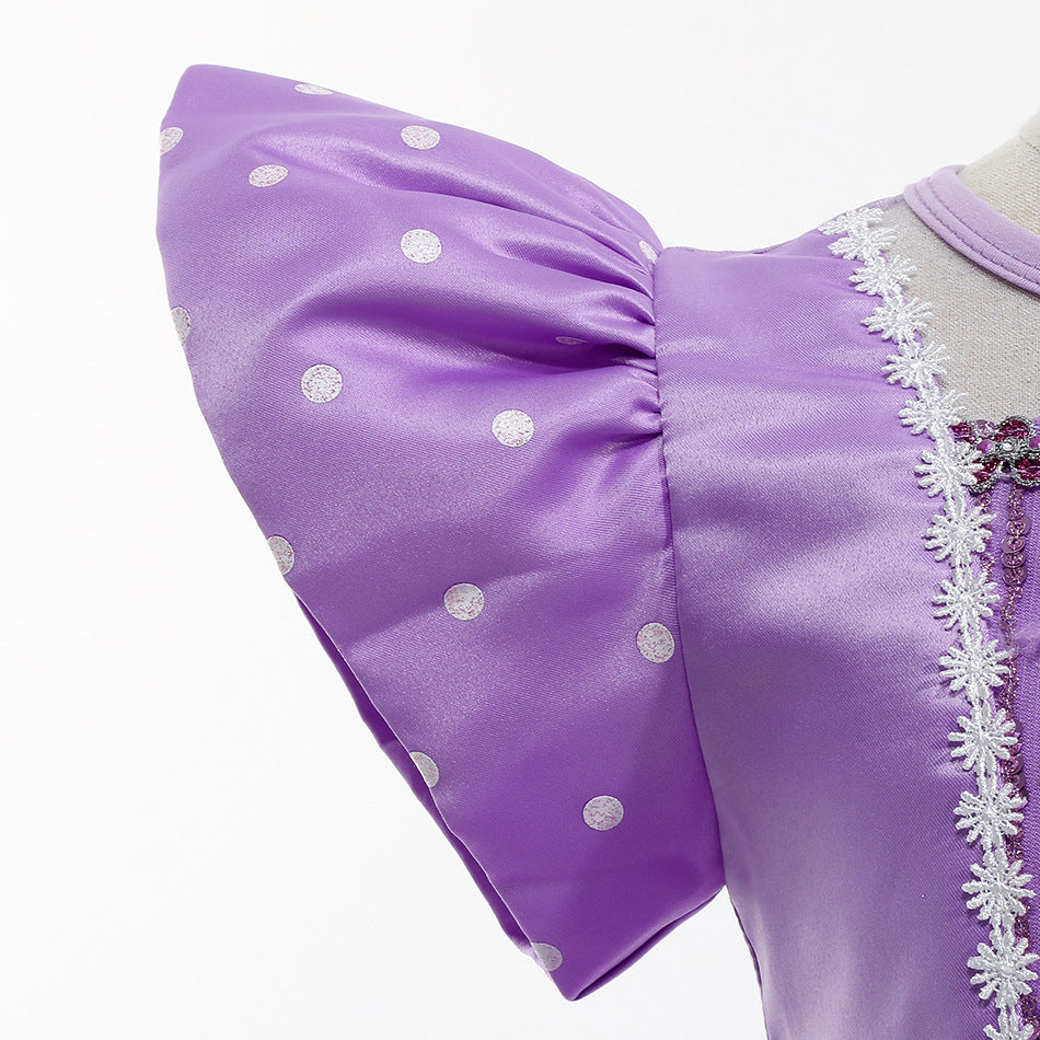 Purple Princess Dress  Costume - MiniClosetCo