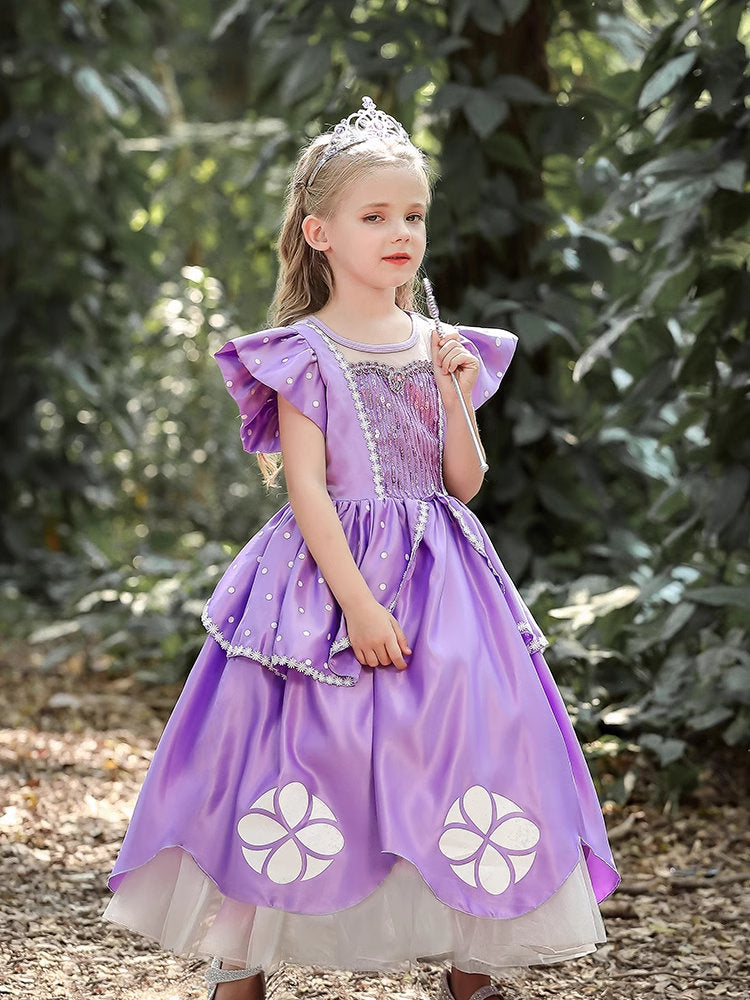 A Little Princess in Lavender – Ready for Adventure