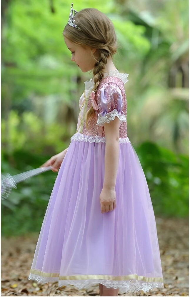 Purple Princess  Dress - MiniClosetCo