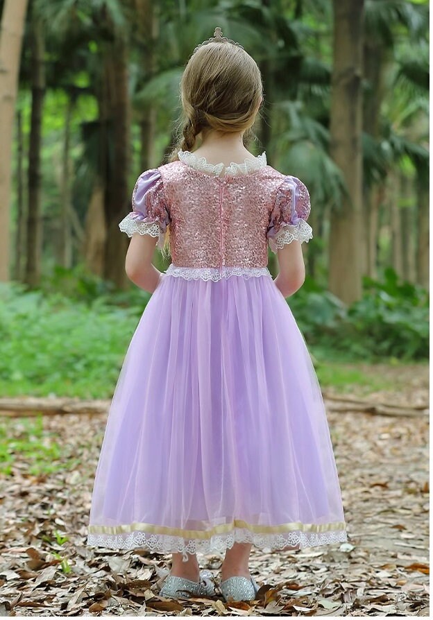 Purple Princess  Dress - MiniClosetCo