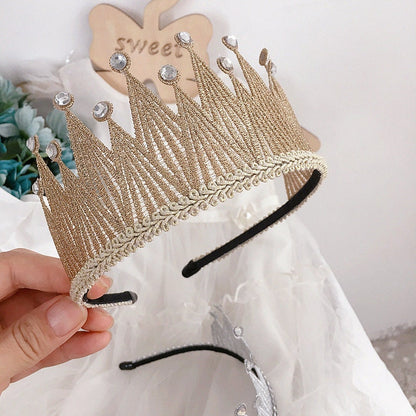 Sparkle Crown Headband  Party Halloween Costume Accessory for Kids Girls Toddler - MiniClosetCo